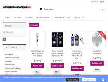 Tablet Screenshot of electrosextoys.us